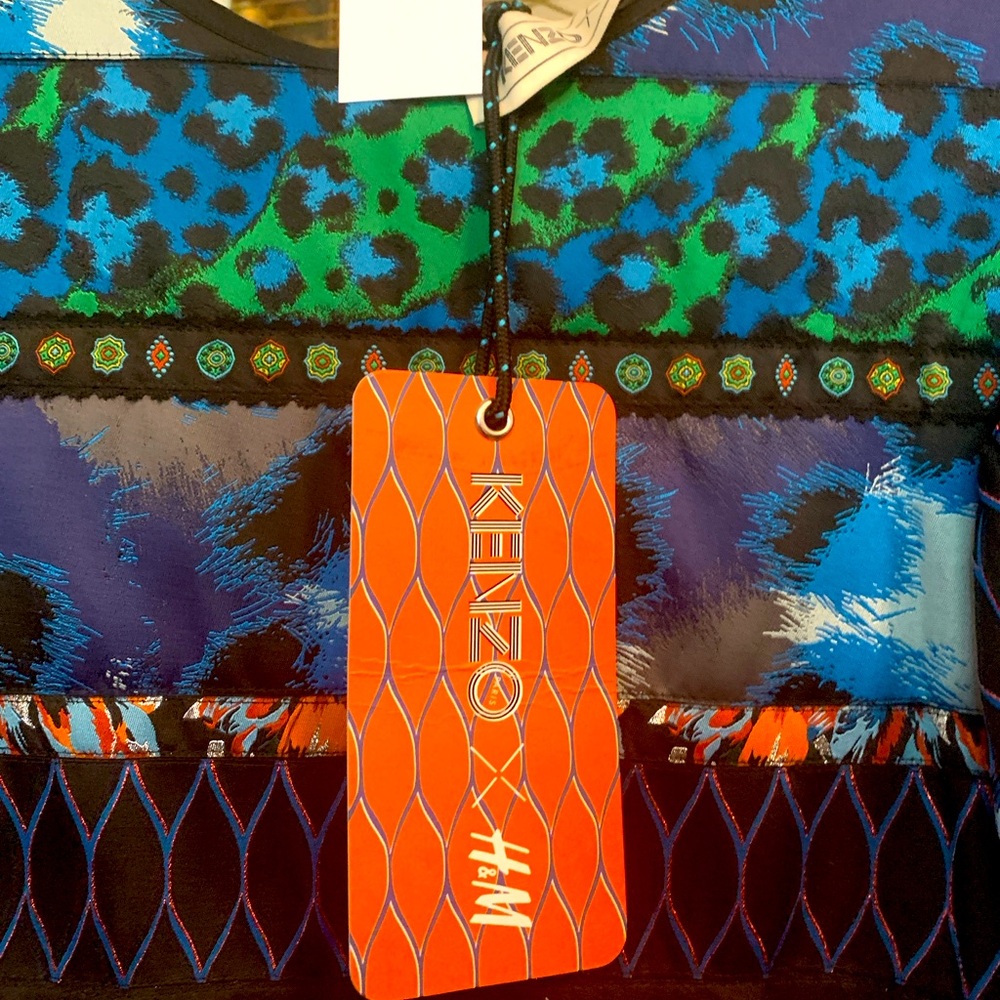 Kenzo H&M Collaborated Flutter Sleeve Blouse - image 5